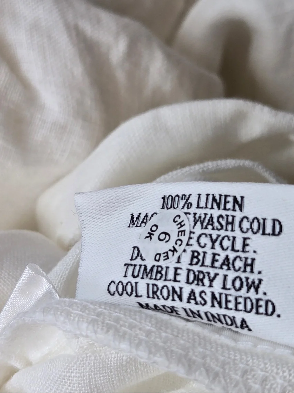 QUINCE European Linen Duvet Cover Set Full/Queen Ivory 8915